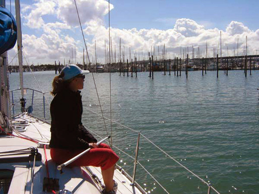 A beautiful day in Auckland Harbour